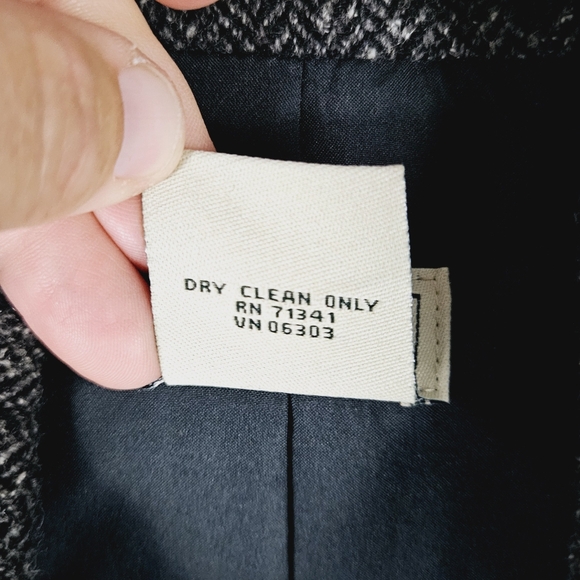 L.L. BEAN | tweed wool silk blend button up jacket - Picture 8 of 9